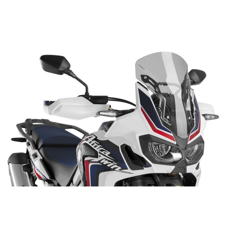 Load image into Gallery viewer, Puig Universal Windshield Racing Smoke 3 mm - 8904H