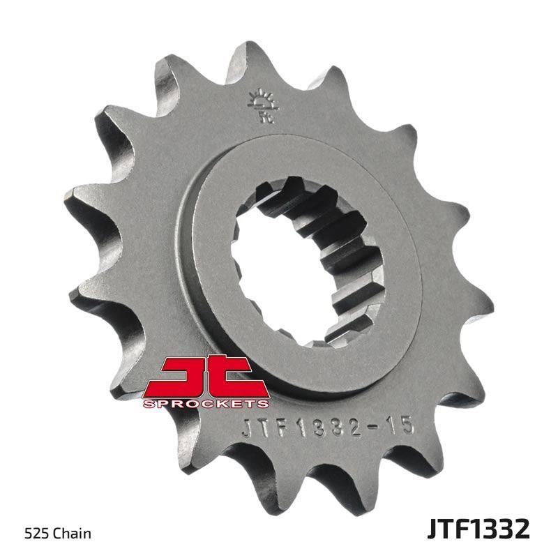 Load image into Gallery viewer, JT Sprockets Front OEM Type Rubber Cushioned Sprocket 16 Tooth 16T 525 Chain