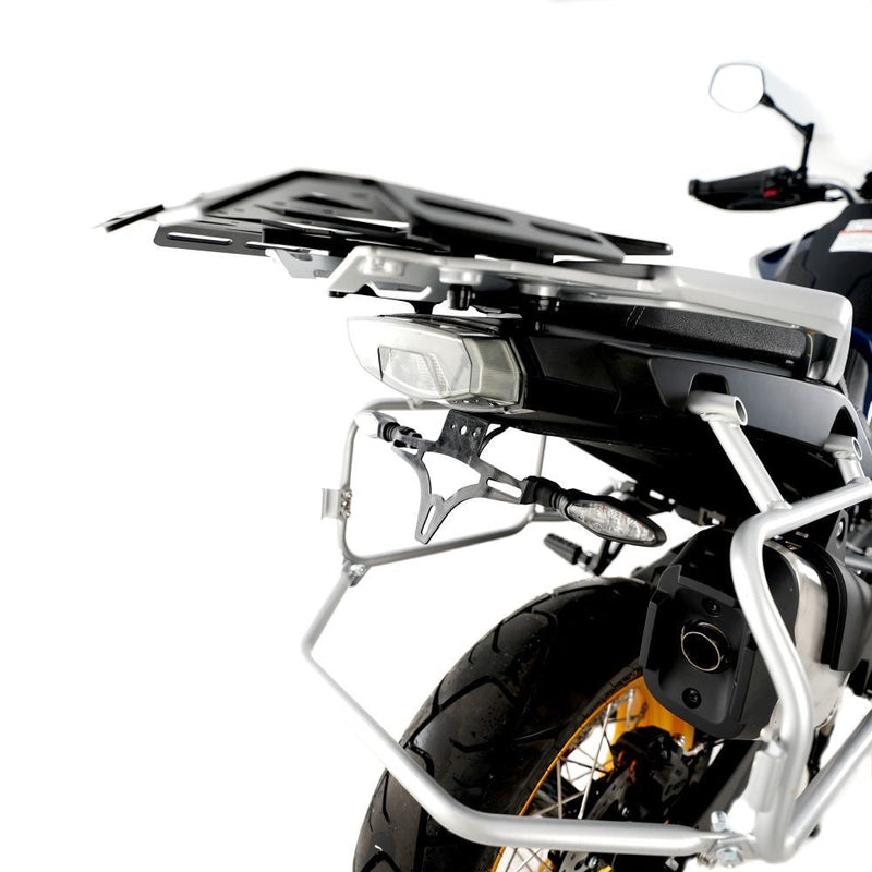 Load image into Gallery viewer, R&G Racing Black Tail Tidy License Plate Holder For 2022-2024 CFMoto 800MT Explore