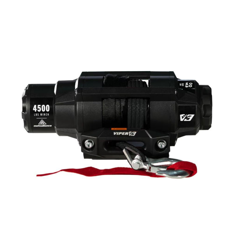 Load image into Gallery viewer, Viper 4500lbs V3 Winch Black Rope With Mount For Polaris Sportsman XP 850 2009-2014
