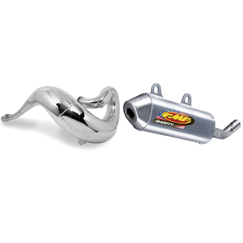 Load image into Gallery viewer, Fatty Exhaust Pipe & Powercore 2 Shorty Silencer-Big Bore for KTM 105 SX 07-12