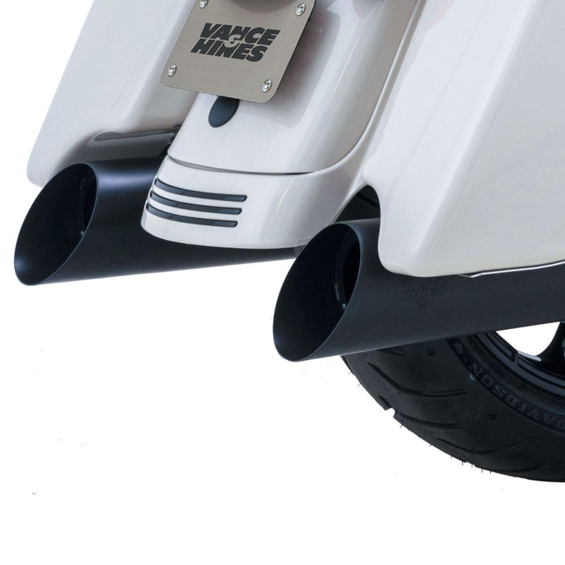 Load image into Gallery viewer, Vance and Hines Backslash 450 4.5" Black Slip On Exhaust 46764