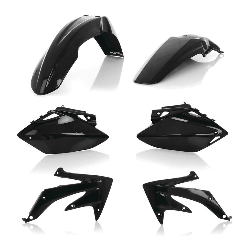 Load image into Gallery viewer, Acerbis Black Standard Plastic Kit for Honda - 2071100001