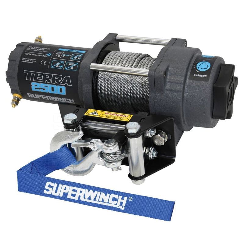 Load image into Gallery viewer, Superwinch Terra 2500 12V Wire Rope Winch