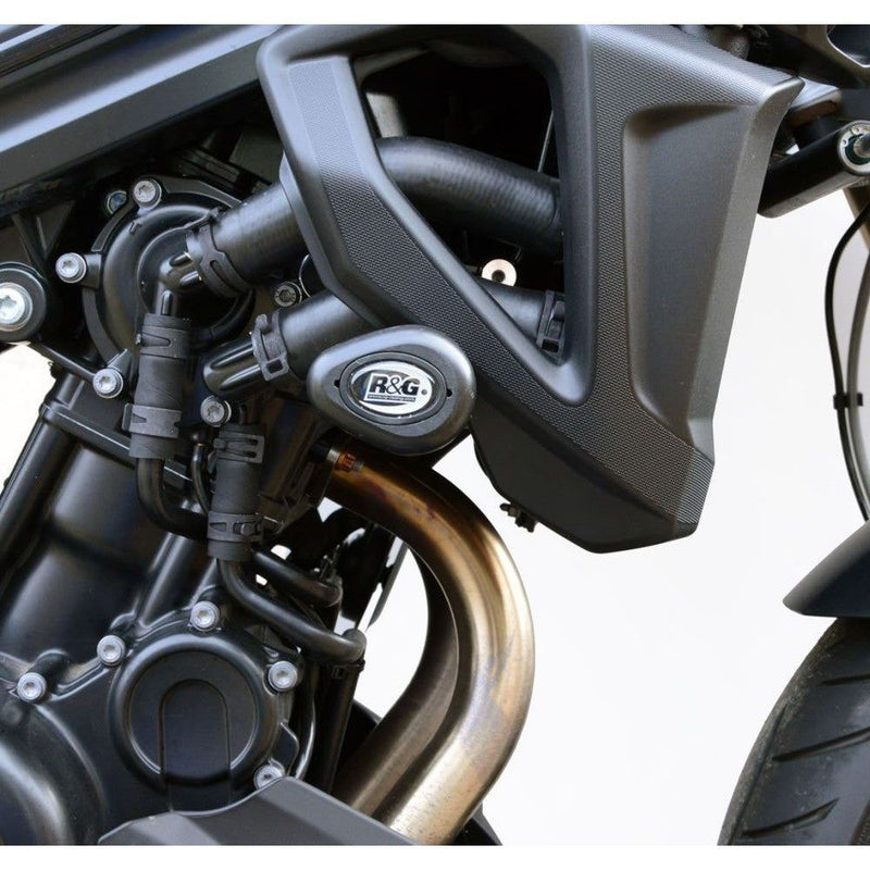 Load image into Gallery viewer, R&G Racing Black Aero Style Crash Protection Bobbins For 2015-2018 BMW F800R