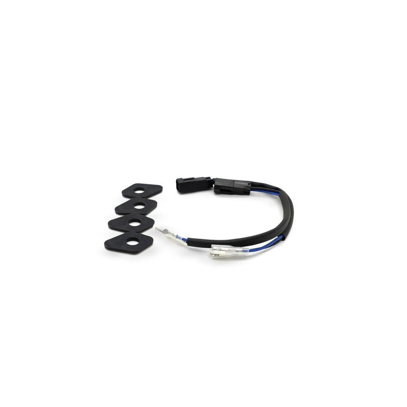 Load image into Gallery viewer, R&G Racing Black Rear Indicator Adapter Kit For 2022-2024 Ducati Multistrada V2
