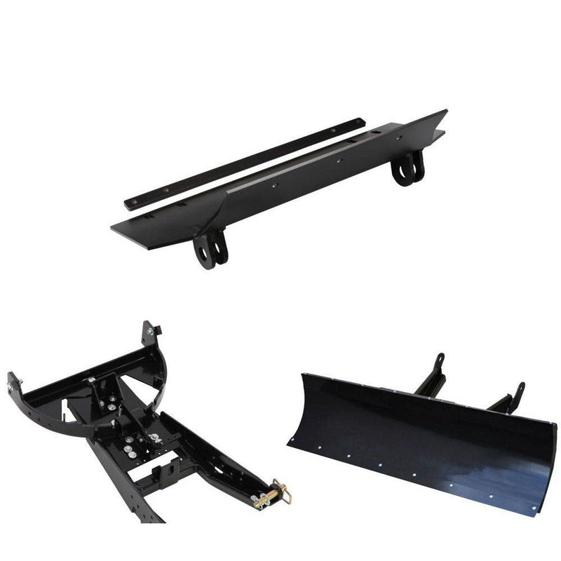 Load image into Gallery viewer, Denali Black UTV Snow Plow Kit For Polaris Ranger 1000 2002-2008