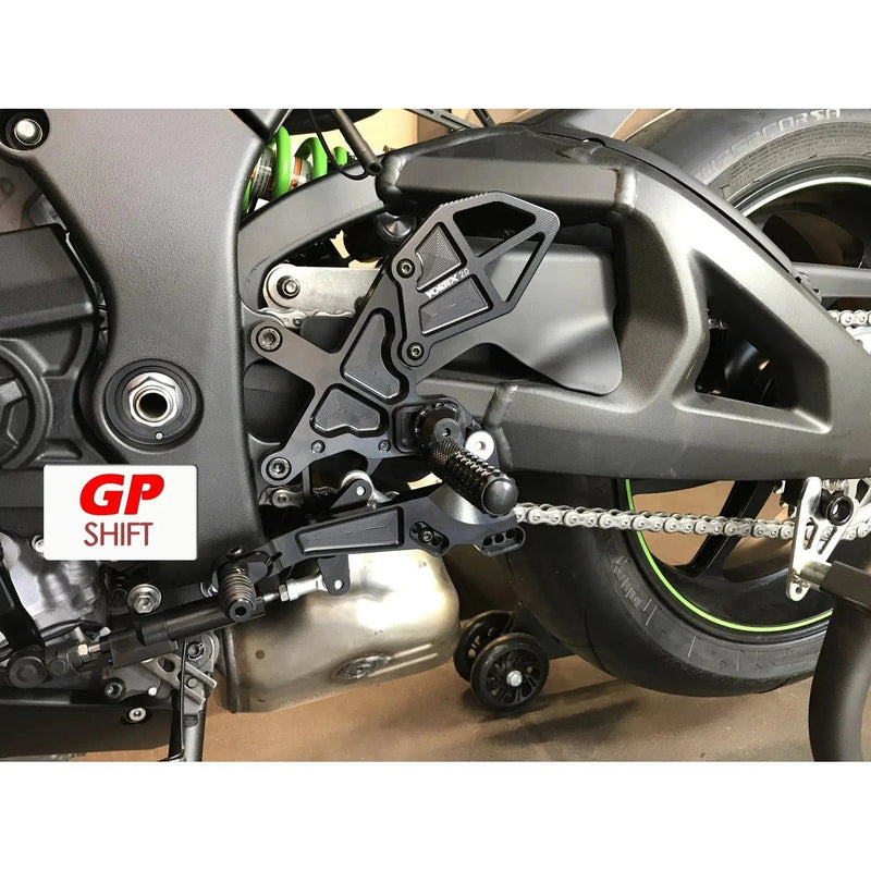 Load image into Gallery viewer, Vortex Racing Adjustable Rear Set Black - RS403K