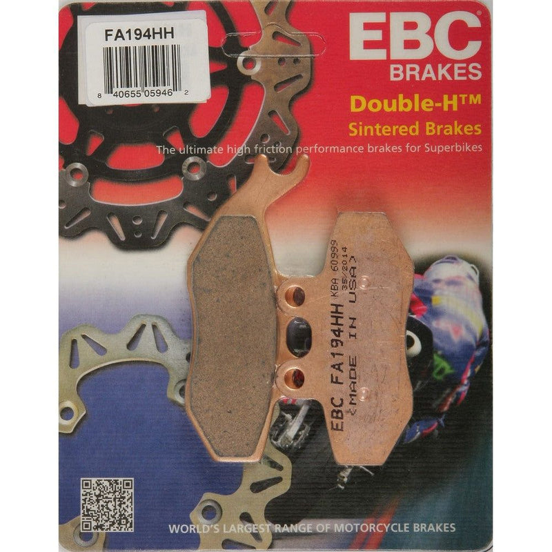 Load image into Gallery viewer, EBC 1 Pair Sintered HH Race Formula Brake Pads MPN FA194HH