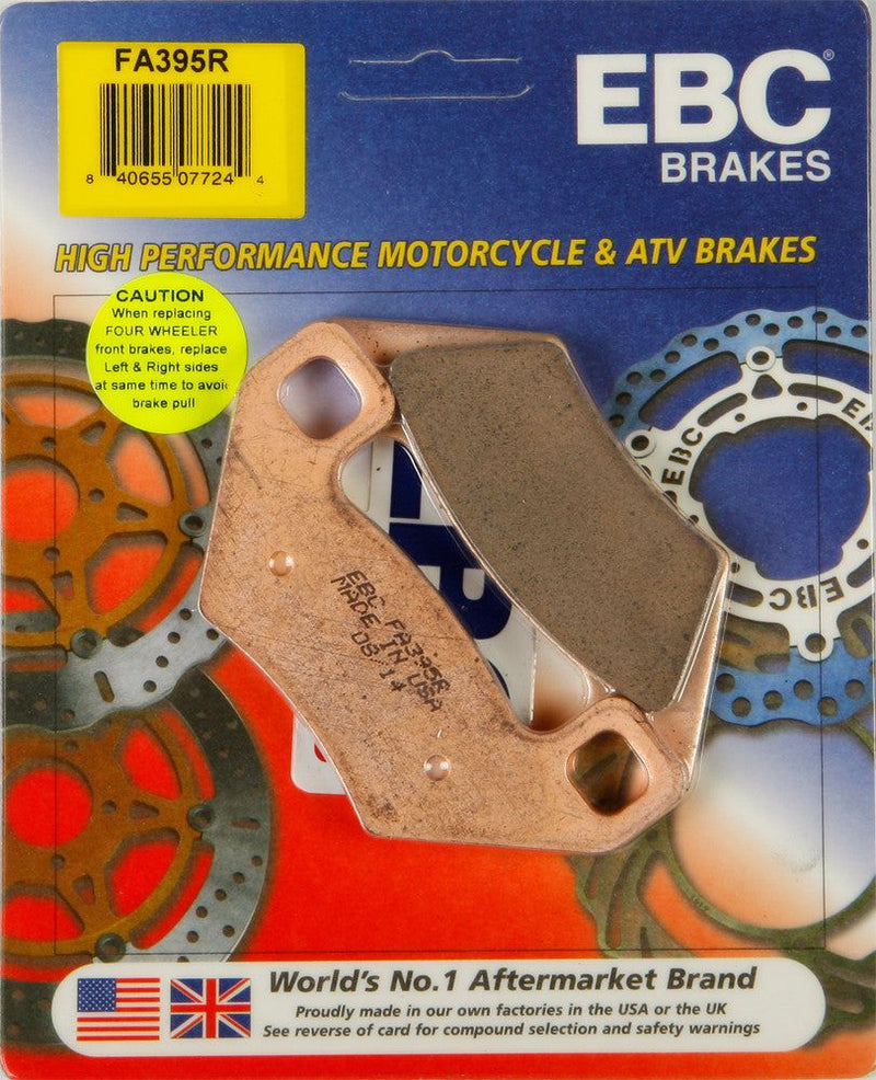 Load image into Gallery viewer, EBC 1 Pair Sintered R Series Heavy-Duty Brake Pads MPN FA395R