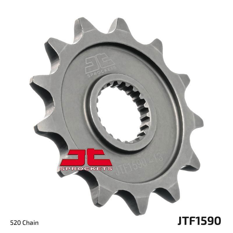 Load image into Gallery viewer, JT Sprockets Front Steel Countershaft Sprocket 12 Tooth 12T 520 Chain