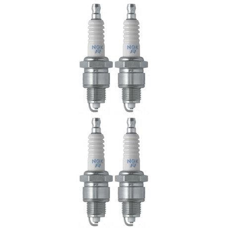Set of 4 NGK Standard Spark Plugs Polaris YOUTH SCRAMBLER 2002-2001 Engine 90cc