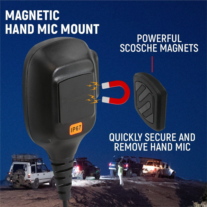 Load image into Gallery viewer, Rugged Radios Jeep Wrangler JL, JLU, and Gladiator JT Two-Way GMRS Mobile Radio Kit