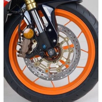 Load image into Gallery viewer, R&G Racing Black Fork Protectors For 2007-2016 Honda CBR600RR FP0061BK