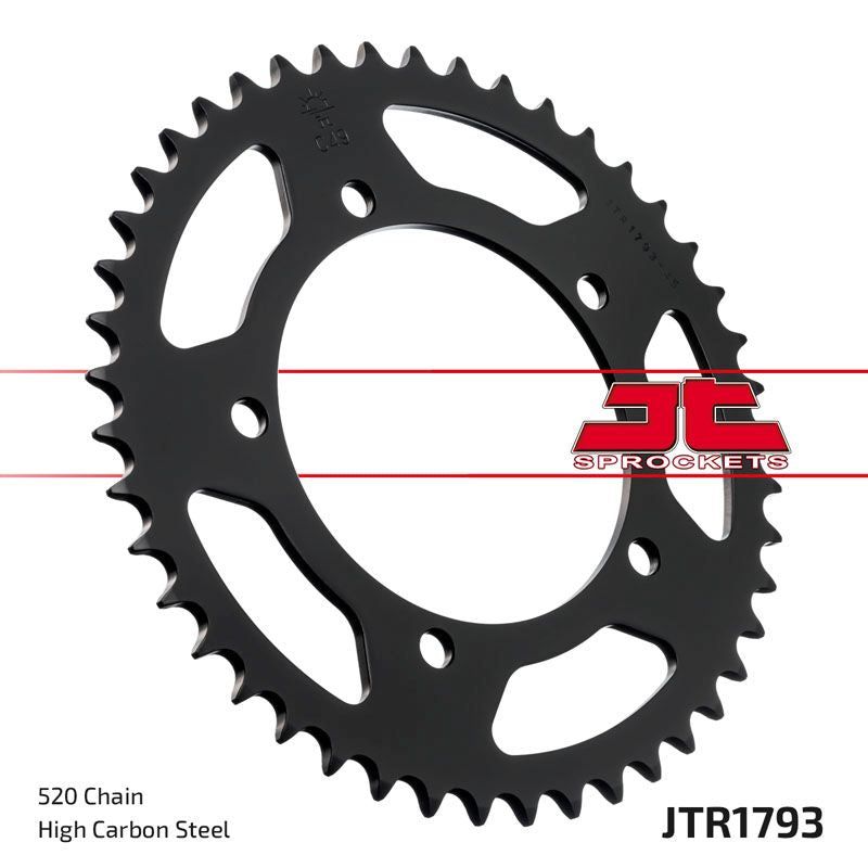 Load image into Gallery viewer, JT Sprockets Rear Steel Sprocket 42 Tooth 42T 520 Chain JTR1793.42