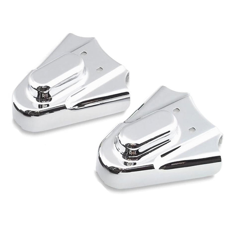 Load image into Gallery viewer, Harley FLSTFI Softail Fat Boy 2001-2006Phantom Swingarm Covers Chrome Kuryakyn