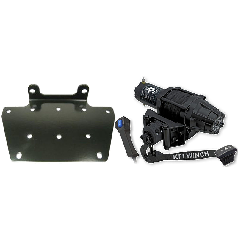 Load image into Gallery viewer, KFI Winch Kit For Yamaha Big Bear 400 2x4 2000-2005