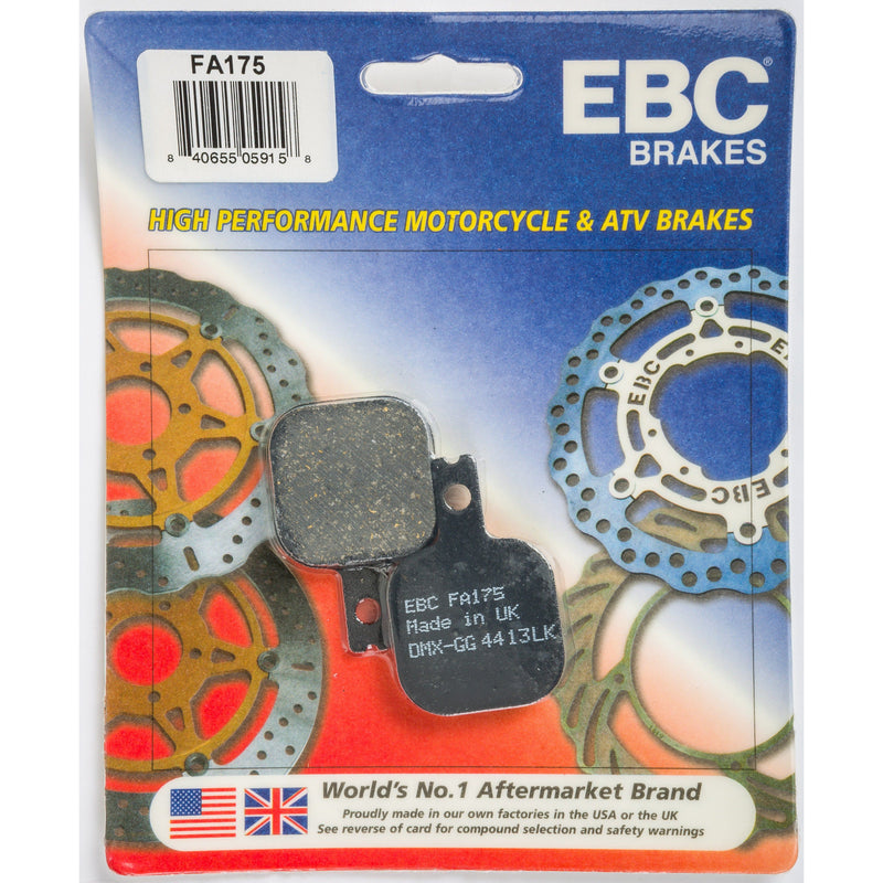 Load image into Gallery viewer, EBC 1 Pair Premium SFA Organic OE Replacement Brake Pads MPN FA175