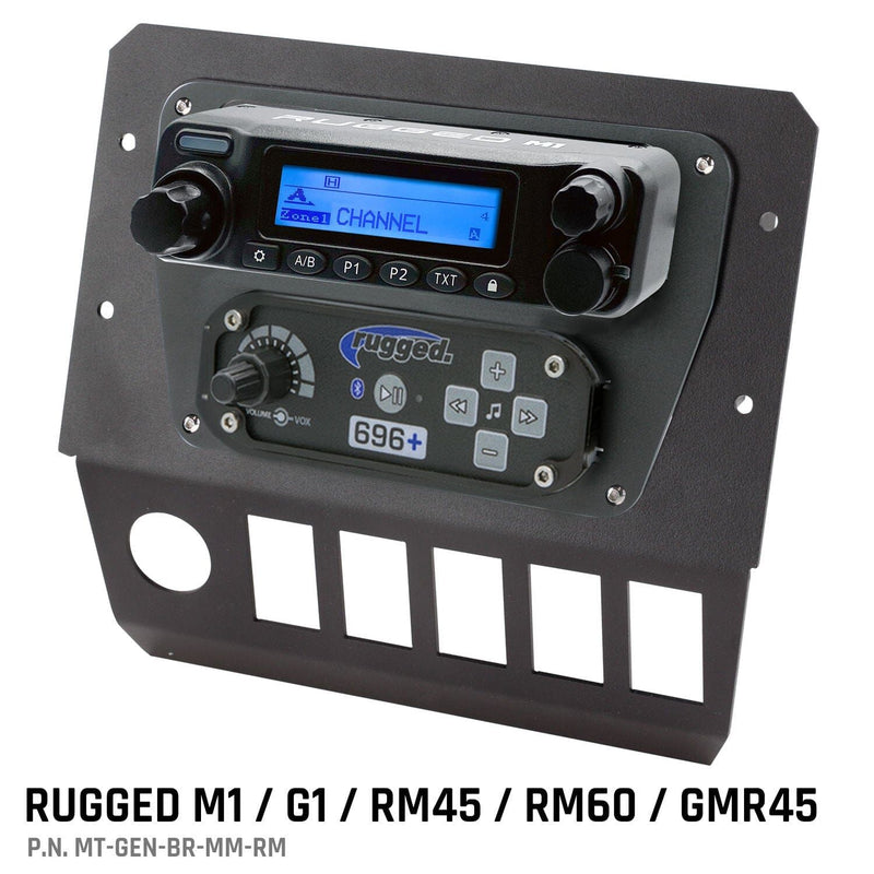 Load image into Gallery viewer, Rugged Radios Polaris General Multi Mount Kit for Radio and Intercom
