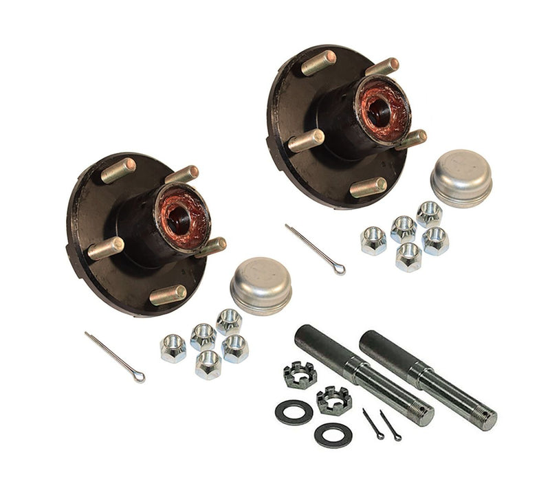 Load image into Gallery viewer, PRE-GREASED AXLE KIT - 2000# - 5 ON 4.5