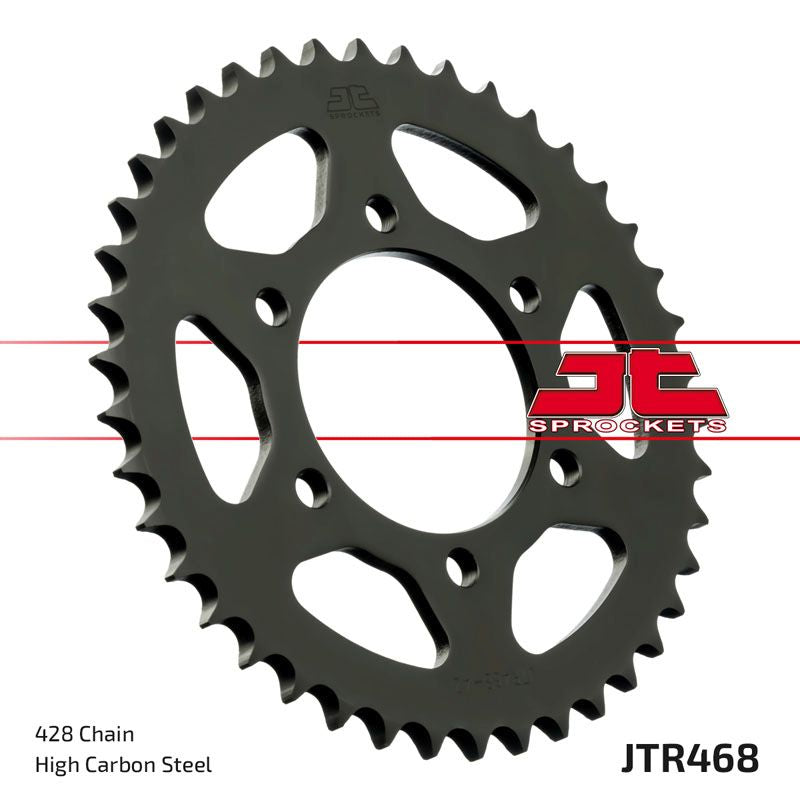 Load image into Gallery viewer, JT Sprockets Rear Steel Sprocket 46 Tooth 46T 428 Chain JTR468.46