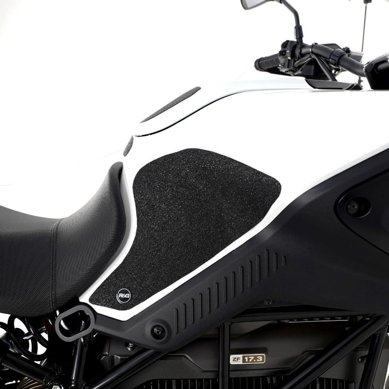 Load image into Gallery viewer, R&G Racing Black Tank Traction Grips For 2023 Zero DSR/X ZF17.3 EZRG1803BL