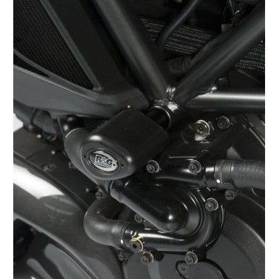 Load image into Gallery viewer, R&G Racing Black Aero Style Crash Protection Bobbins For 2011-2018 Ducati Diavel