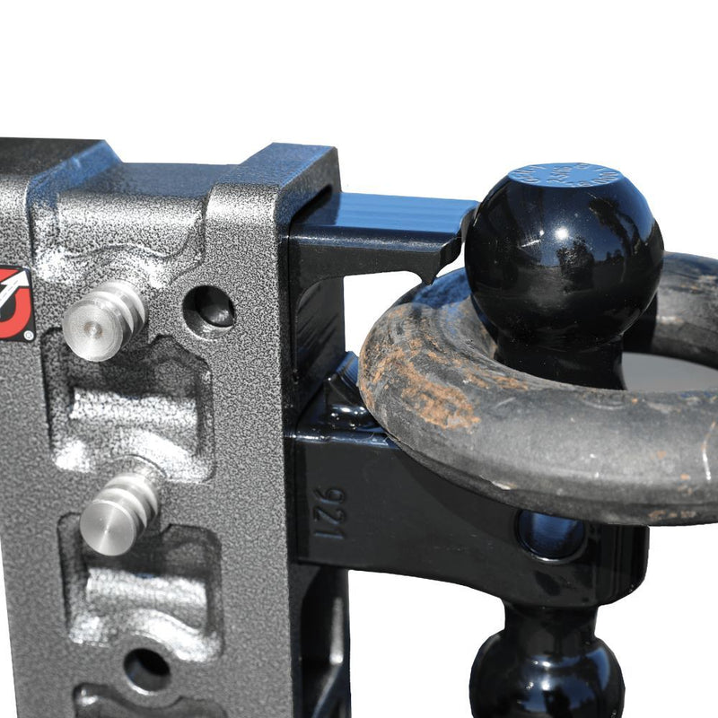 Load image into Gallery viewer, GEN-Y HITCH, MEGA-DUTY 2.5 Shank 9 Drop 21K Hitch & GH-061 Versa-Ball & GH-062 Pintle Lock