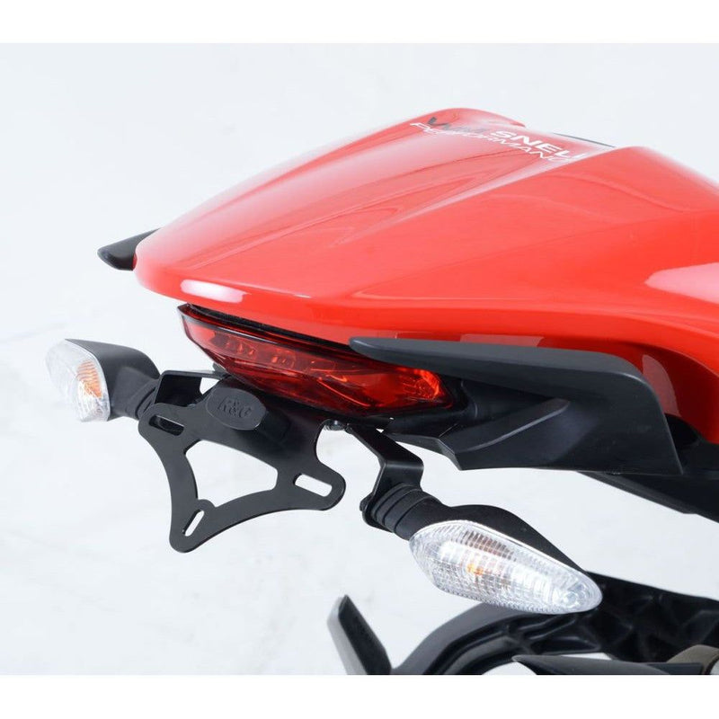 Load image into Gallery viewer, R&G Racing Black Tail Tidy License Plate Holder For 2014-2016 Ducati Monster 1200