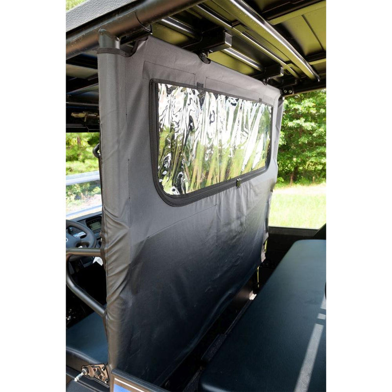 Load image into Gallery viewer, Seizmik Soft Rear Windshield & Dust Panel For Kawasaki Mule Pro FX/FXT 50-04028