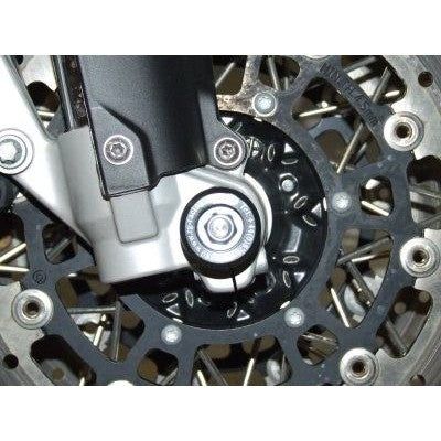 Load image into Gallery viewer, R&G Racing Black Fork Protectors For 2008-2011 BMW F800GS FP0089BK