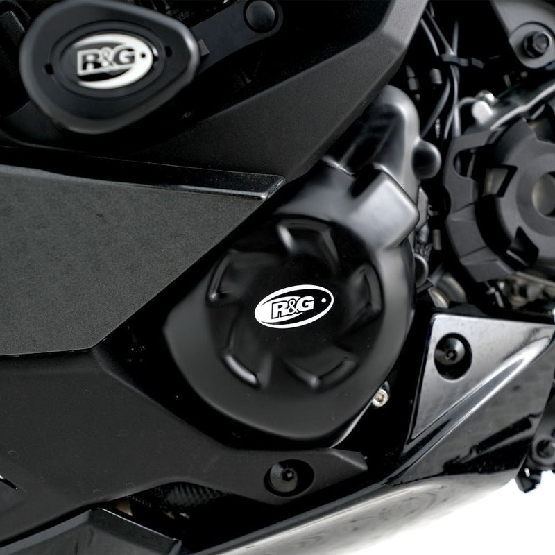 Load image into Gallery viewer, R&G Racing Black Engine Case Covers LHS For 2020-2024 Kawasaki Ninja 1000SX ZX1000