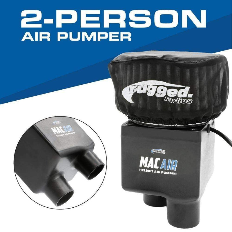 Load image into Gallery viewer, Rugged Radios MAC Air 2-Person Helmet Air Pumper (Pumper Only) MAC-2P