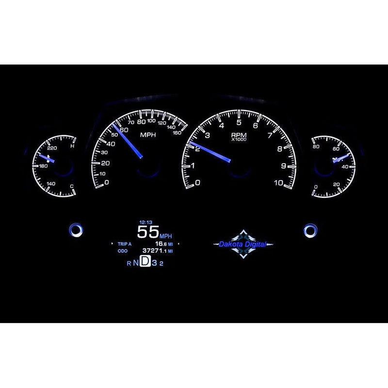 Load image into Gallery viewer, Dakota Digital Competition HDX Analog Universal Gauge kit HDX-2100