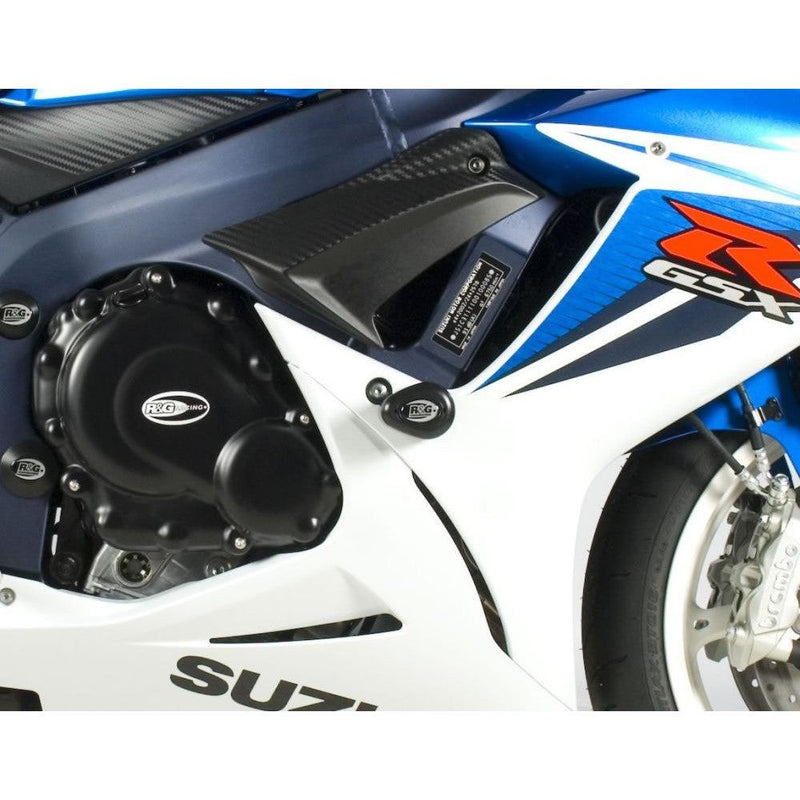 Load image into Gallery viewer, R&G Racing White Aero Style Crash Protectors For 2011-2018 Suzuki GSXR600