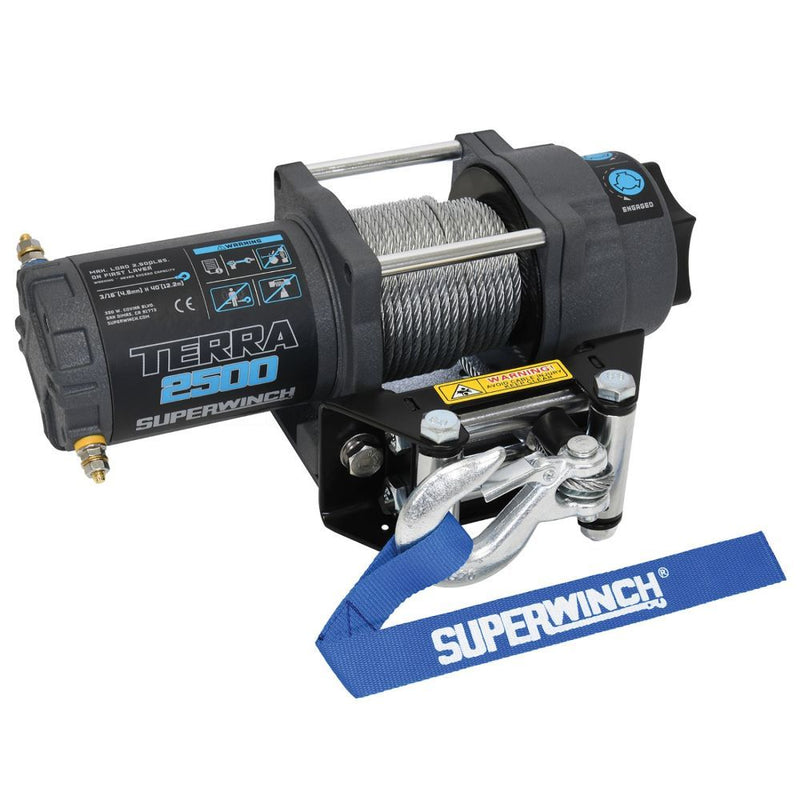 Load image into Gallery viewer, Superwinch Terra 2500 12V Wire Rope Winch