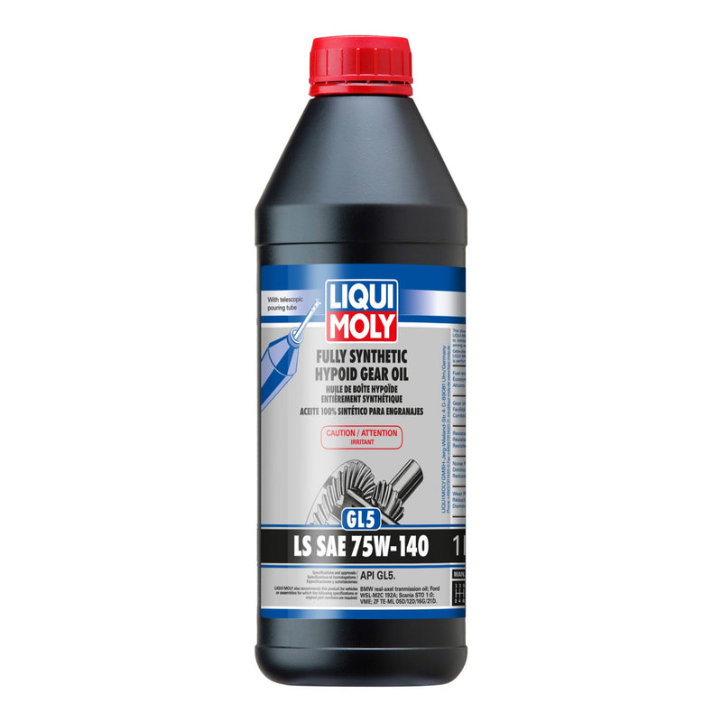Load image into Gallery viewer, Liqui Moly 1L Hypoid Synthetic SAE 75W140 (GL5) LS Gear Oil 20042