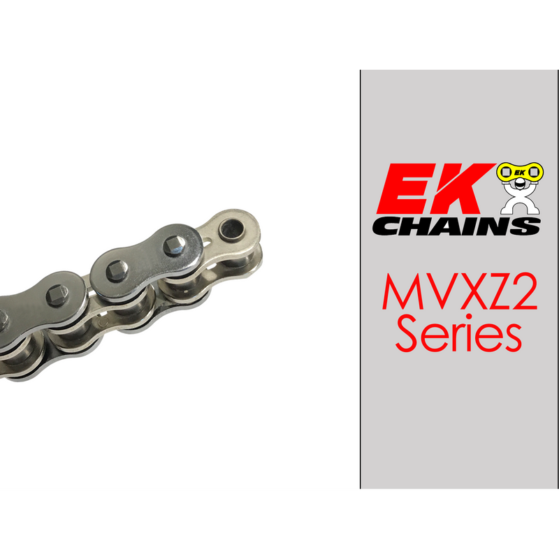 Load image into Gallery viewer, EK 530-MVXZ2 Motorcycle Drive Chain (Specify Links and Color) Rivet Master Link