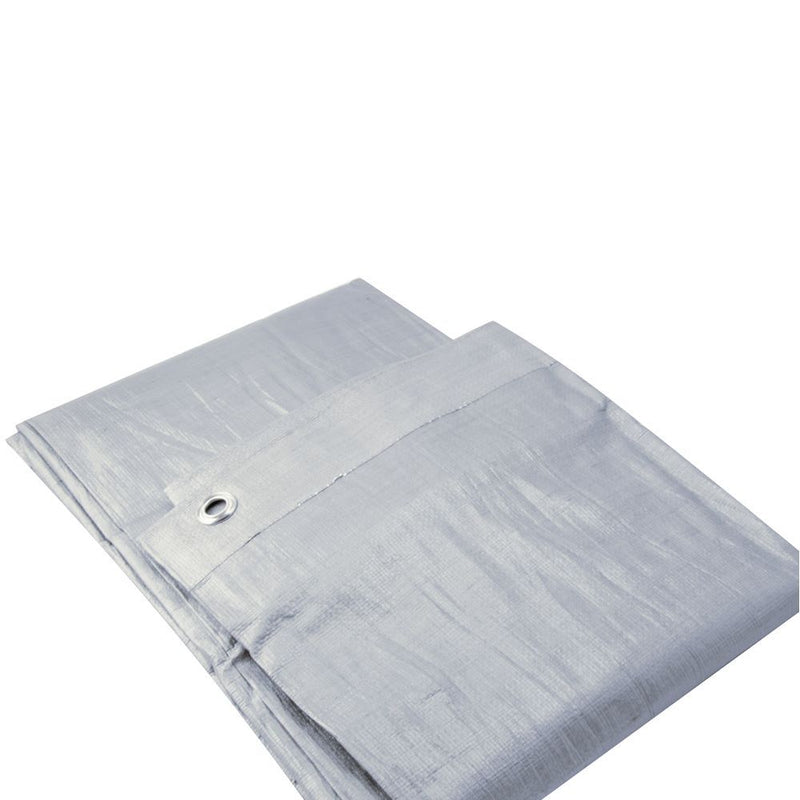 Load image into Gallery viewer, 16 ft. X 20 ft. Heavy Duty Silver Tarp