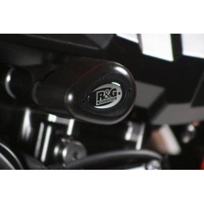 Load image into Gallery viewer, R&G Racing Black Aero Style Crash Protectors For 2007-2008 Kawasaki Z1000