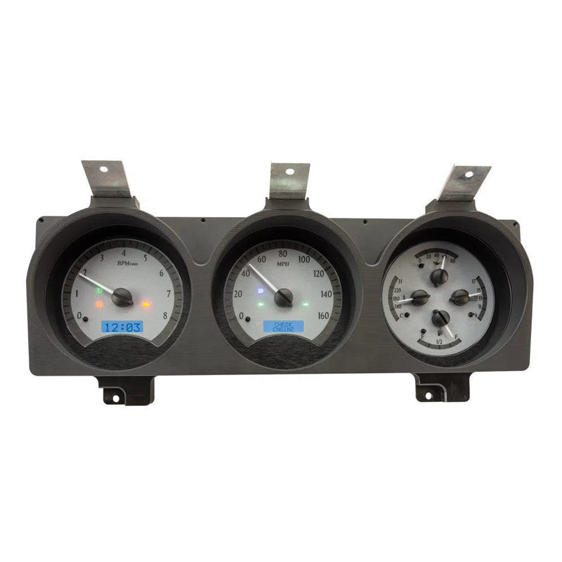 Load image into Gallery viewer, Dakota Digital 1981-1993 Dodge Full-size Truck/Ramchargers VHX Silver Blue Display Gauge Kit VHX-81D-PU-S-B