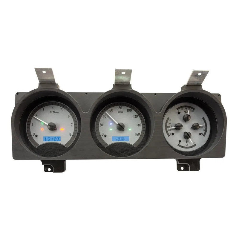 Load image into Gallery viewer, Dakota Digital 1981-1993 Dodge Full-size Truck/Ramchargers VHX Silver Blue Display Gauge Kit VHX-81D-PU-S-B
