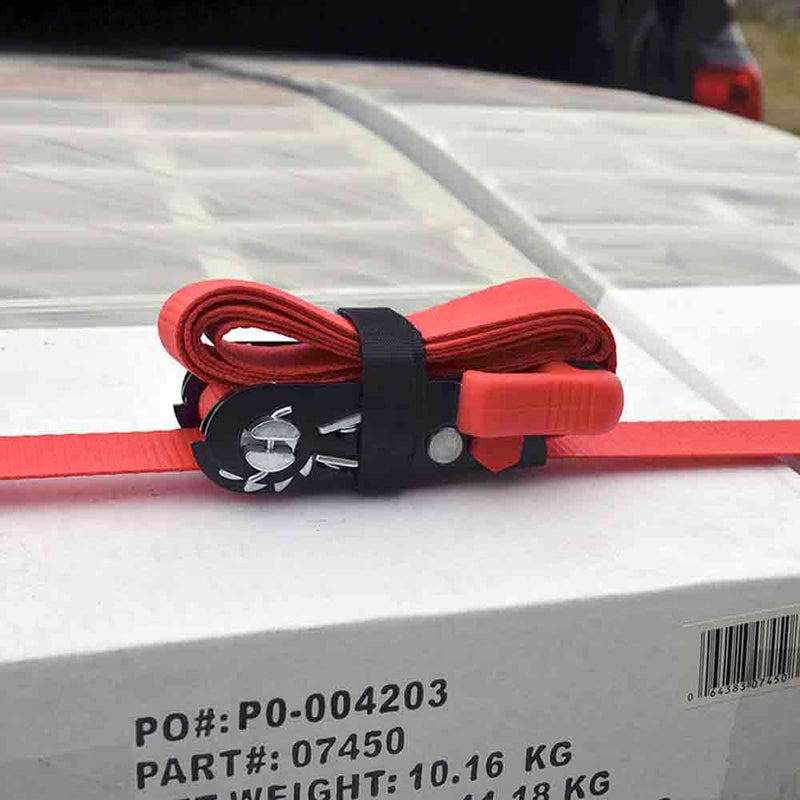 Load image into Gallery viewer, Pair of Sliding Ratchet Tie-Down Straps