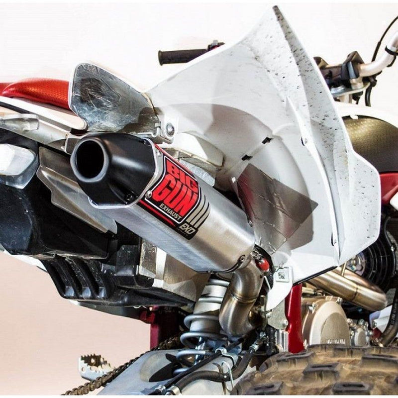 Load image into Gallery viewer, BIG GUN Exhaust 13-24702 EXO Series Slip-On for Yamaha YFZ 450R / 450X NEW