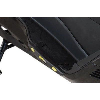 Load image into Gallery viewer, R&G Racing Black Footboard Sliders For 2012-2017 Suzuki Burgman 400 AN400Skywave