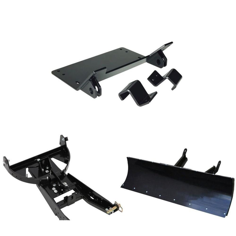 Load image into Gallery viewer, Denali Black UTV Snow Plow Kit For Can-Am Defender HD5 2016-2021