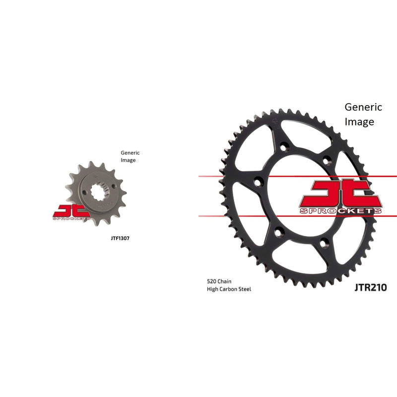 Load image into Gallery viewer, Front and Rear Steel Sprocket Kit for OffRoad HONDA XR650R 2000-2007