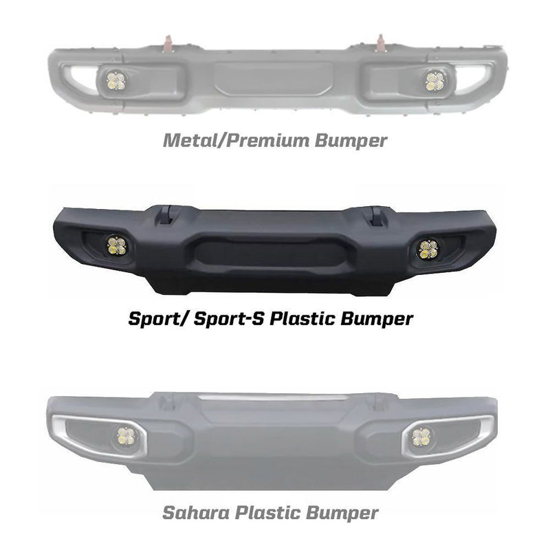 Load image into Gallery viewer, Baja Designs Fog Pocket Light Kit Squadron Pro Series Wide Cornering Pattern Clear Lens 447067