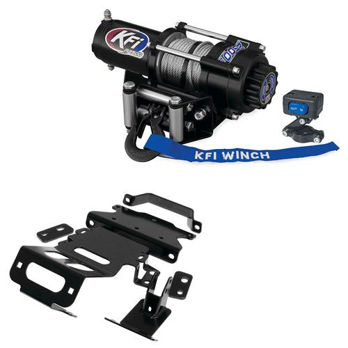 Load image into Gallery viewer, 2500 lb KFI Winch Mount Combo Can-Am Renegade 2007-2011 800 2008-2012 500 NEW