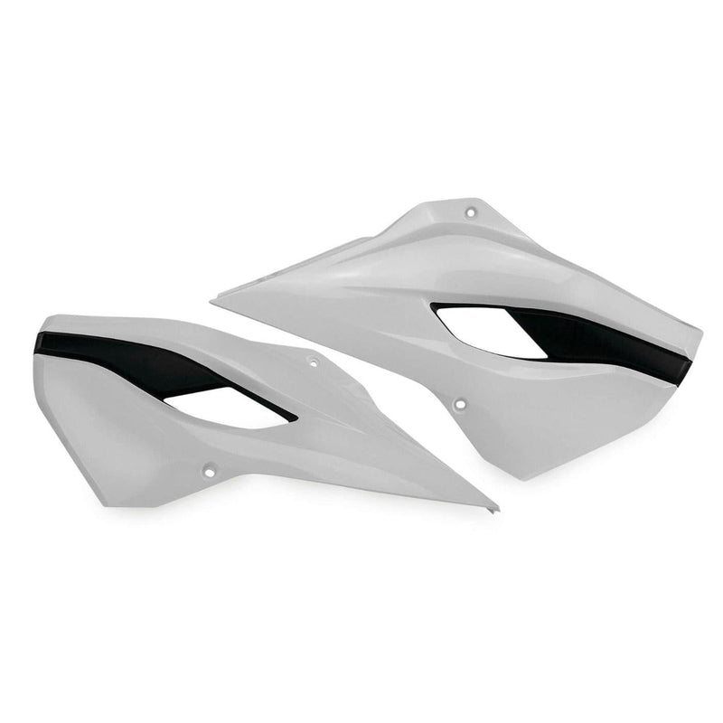 Load image into Gallery viewer, Acerbis White/Black Radiator Shrouds for Husqvarna - 2393410002
